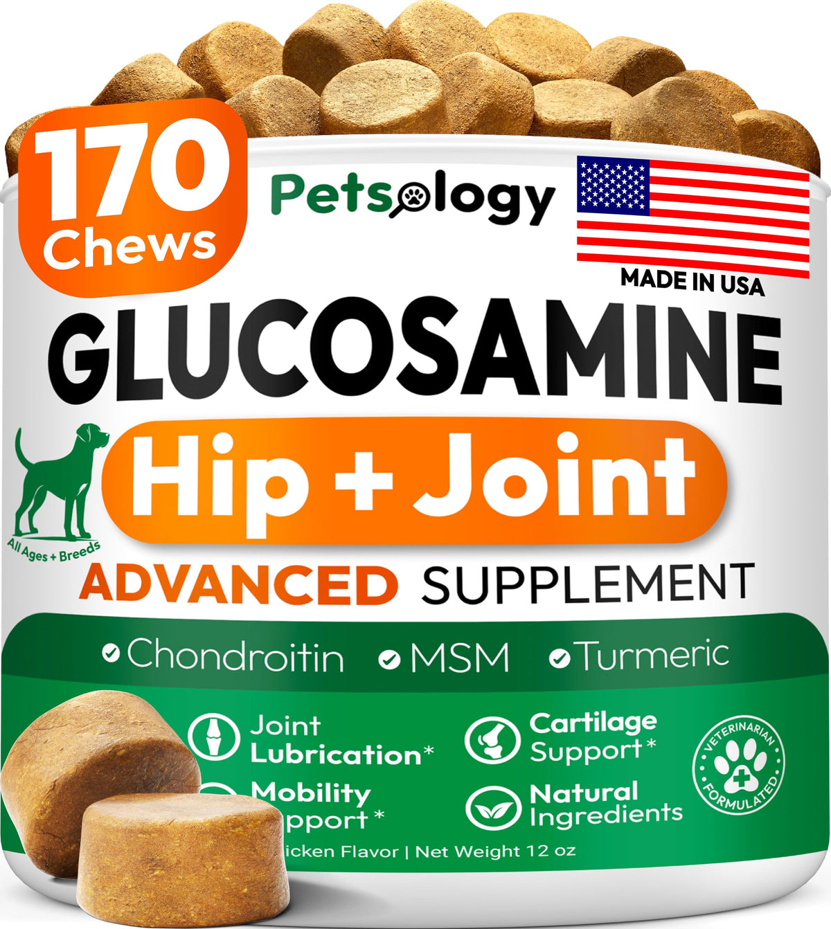 Turkey Tail Mushroom for Dogs - 250 Chews - Lion’s Mane - Shiitake - Reishi - Buddy Immune Support Guard - Lipoma Mushroom Supplement for Dogs Lumps and Bumps Glucosamine, Health Vitamins Multivitamin